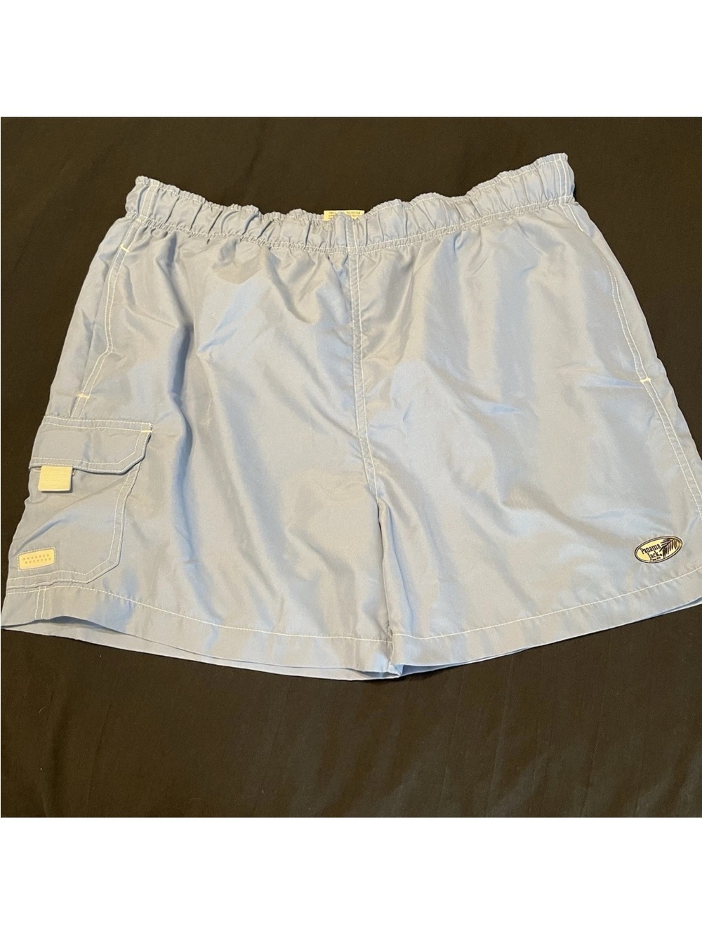 PANAMA JACK Baby Blue Swim Trunks Men's Size Large